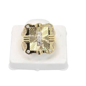 10kt Real Gold Saint Jude Ring For Men